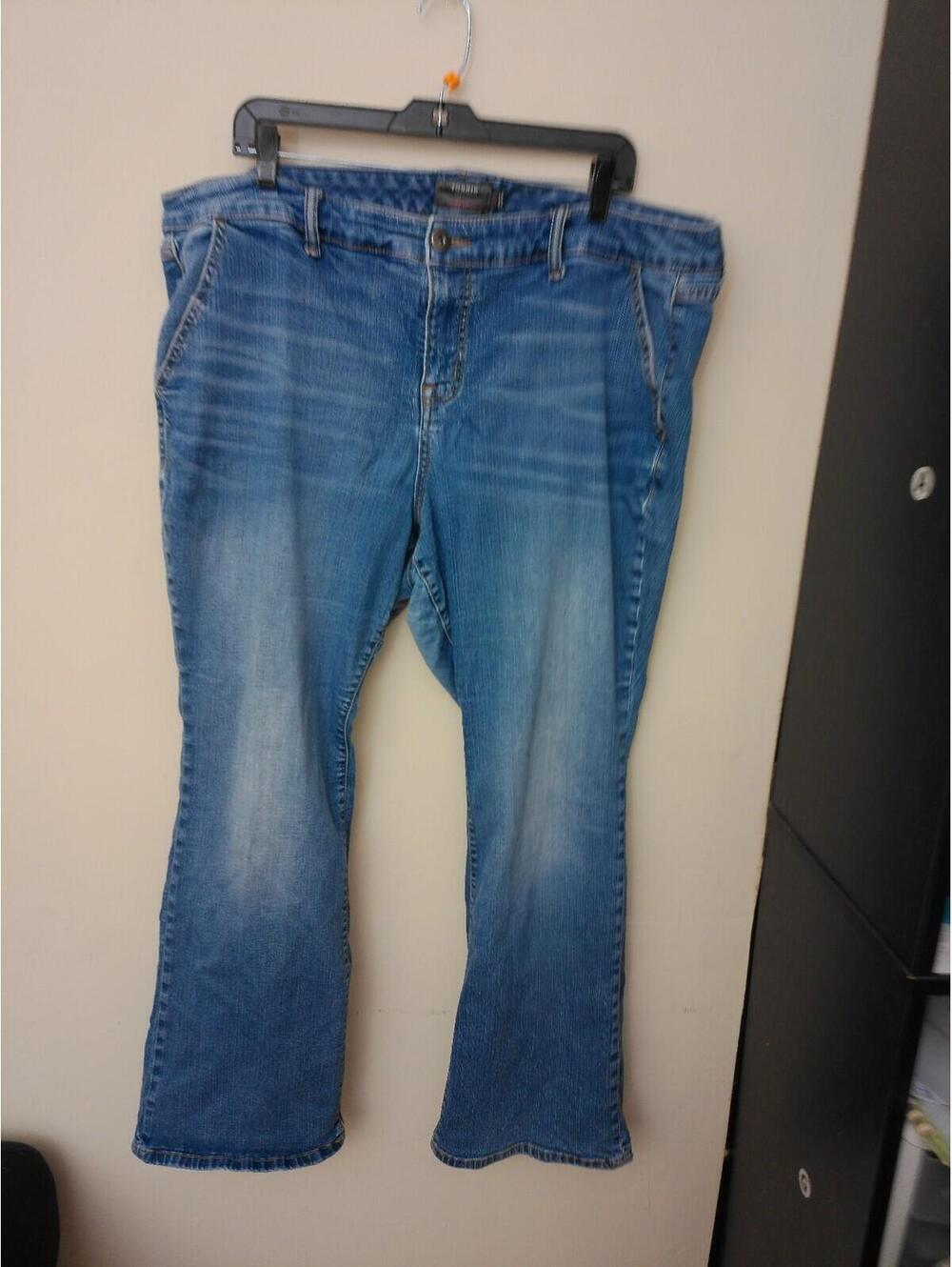 Torrid Jeans Womens Blue Size 22S Mid-Rise Slim Boot Vintage Stretch Denim